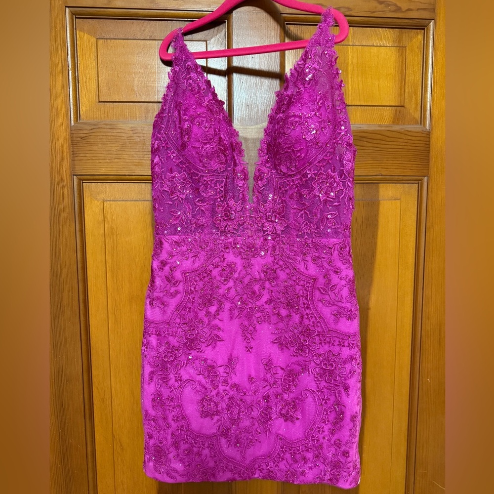 Pink Mini Dress